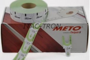 Scontrini Ticket Eliminacode T90 verdi (6 rotoli - 24.000 tickets)