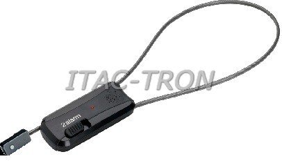2 ALARM CABLELOK REGOLABILE RF CON SENSORE (25 PZ.)